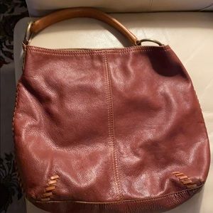 Brown leather Lucky Brand Bag